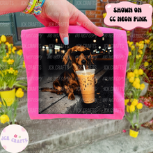 Load image into Gallery viewer, Dachshund Drinking Coffee

