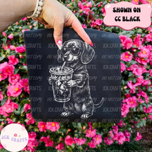 Load image into Gallery viewer, Dachshund Etched Drinking Drink
