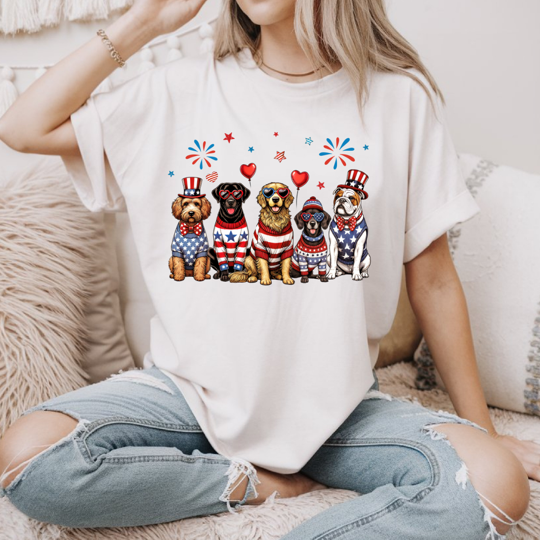 Festive Dogs- 4th of July