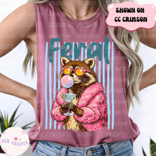 Load image into Gallery viewer, Feral | Raccoon With Martini Glass
