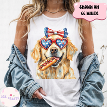 Load image into Gallery viewer, Patriotic Dog With Hot Dog
