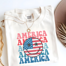 Load image into Gallery viewer, America- Smiley Distressed
