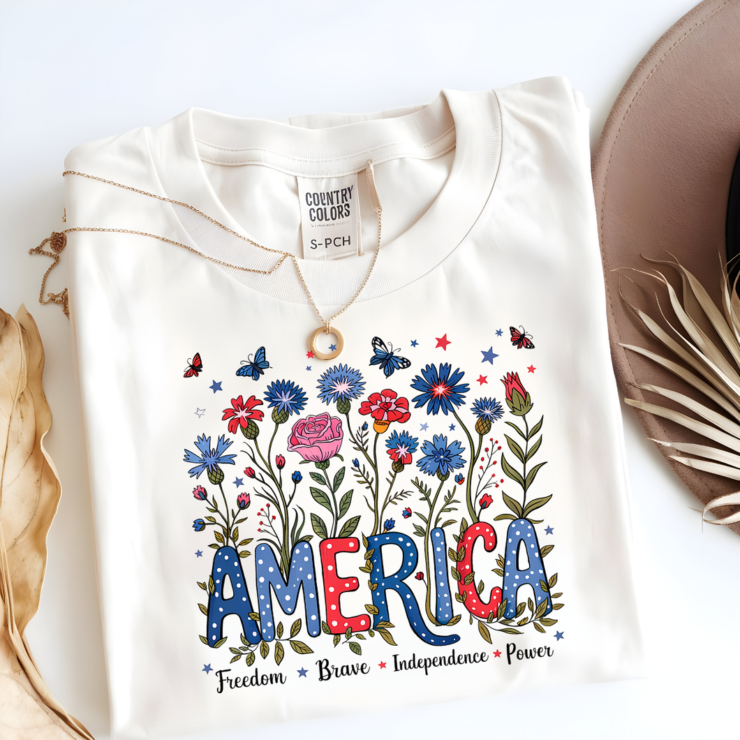 America- Florals