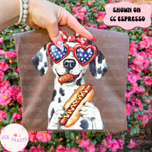 Load image into Gallery viewer, Patriotic Dog With Hot Dog
