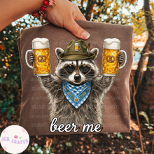 Load image into Gallery viewer, Beer Me Raccoon | Oktoberfest Inspired
