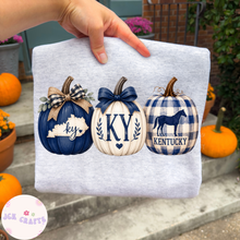 Load image into Gallery viewer, KY Fall Pumpkin &amp; Horses

