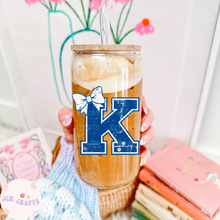 Load image into Gallery viewer, K | Bow | Paw Prints Cup
