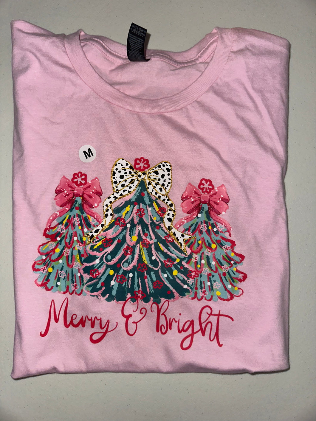 MERRY & BRIGHT (PINK, M)