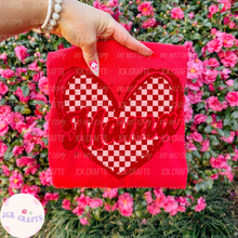 Load image into Gallery viewer, Mama Checkered Heart
