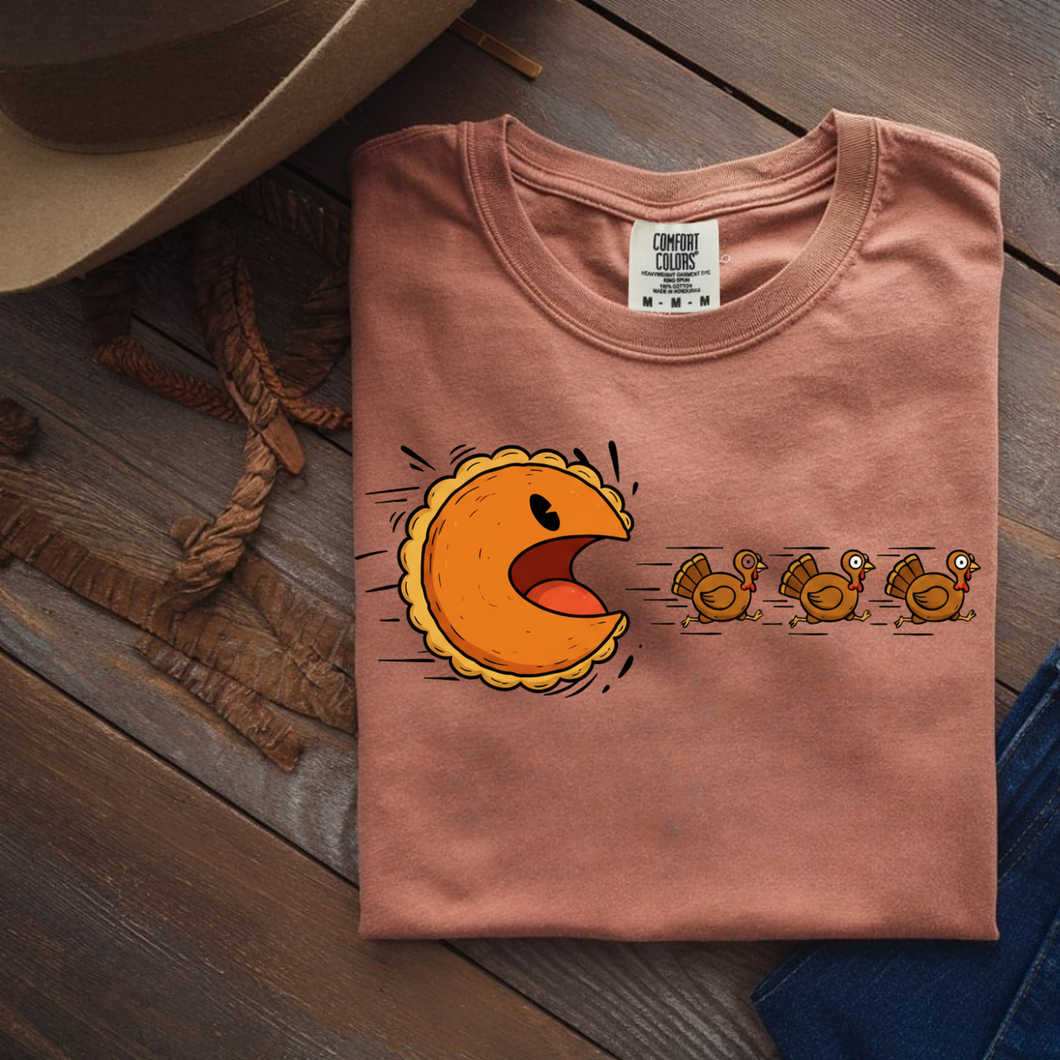 CHASING TURKEY, PUMPKIN PIE