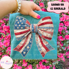 Load image into Gallery viewer, USA Quilted Bow
