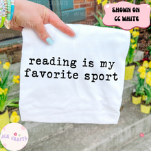 Load image into Gallery viewer, Reading Is My Favorite Sport
