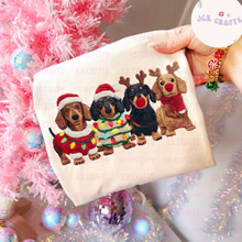 Load image into Gallery viewer, Dachshund Christmas Sweater
