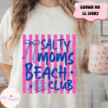 Load image into Gallery viewer, SALTY BEACH MOMS CLUB
