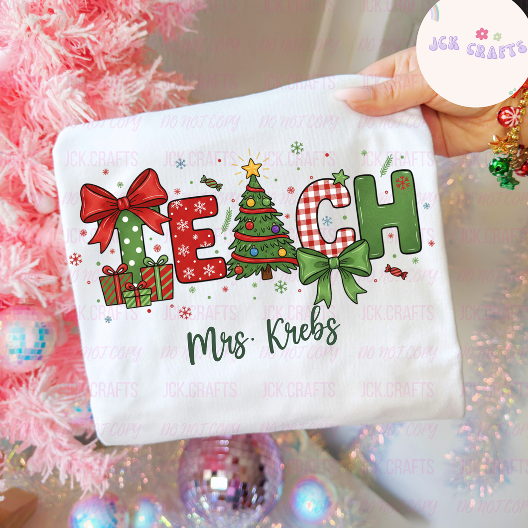 TEACH- CUSTOM NAME OPTIONAL