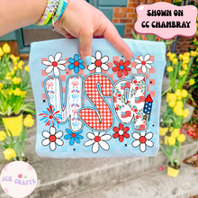 Load image into Gallery viewer, USA | Floral | Checkered
